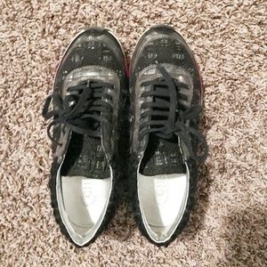 Chanel Tweed Sneakers 2014 Fall Collection (USED)